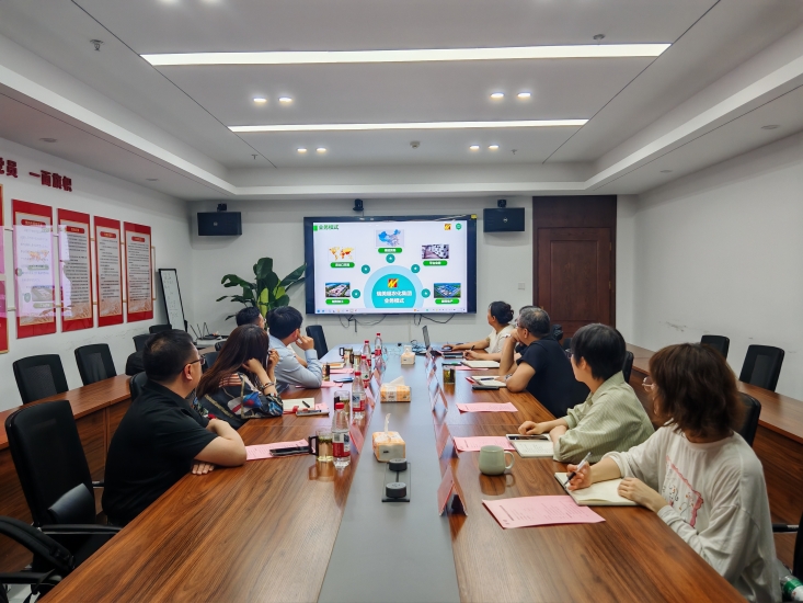 先正达作物科技一行到访辉隆瑞美福集团